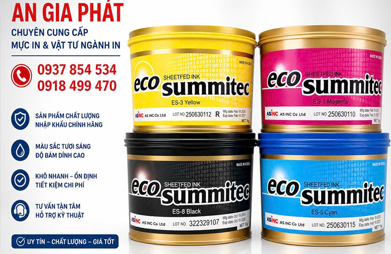 Mực in offset UV cao cấp