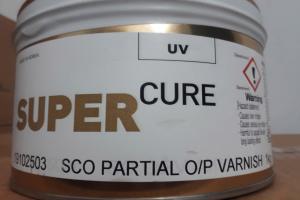 UV SC PARTIAL O/P VARNISH 